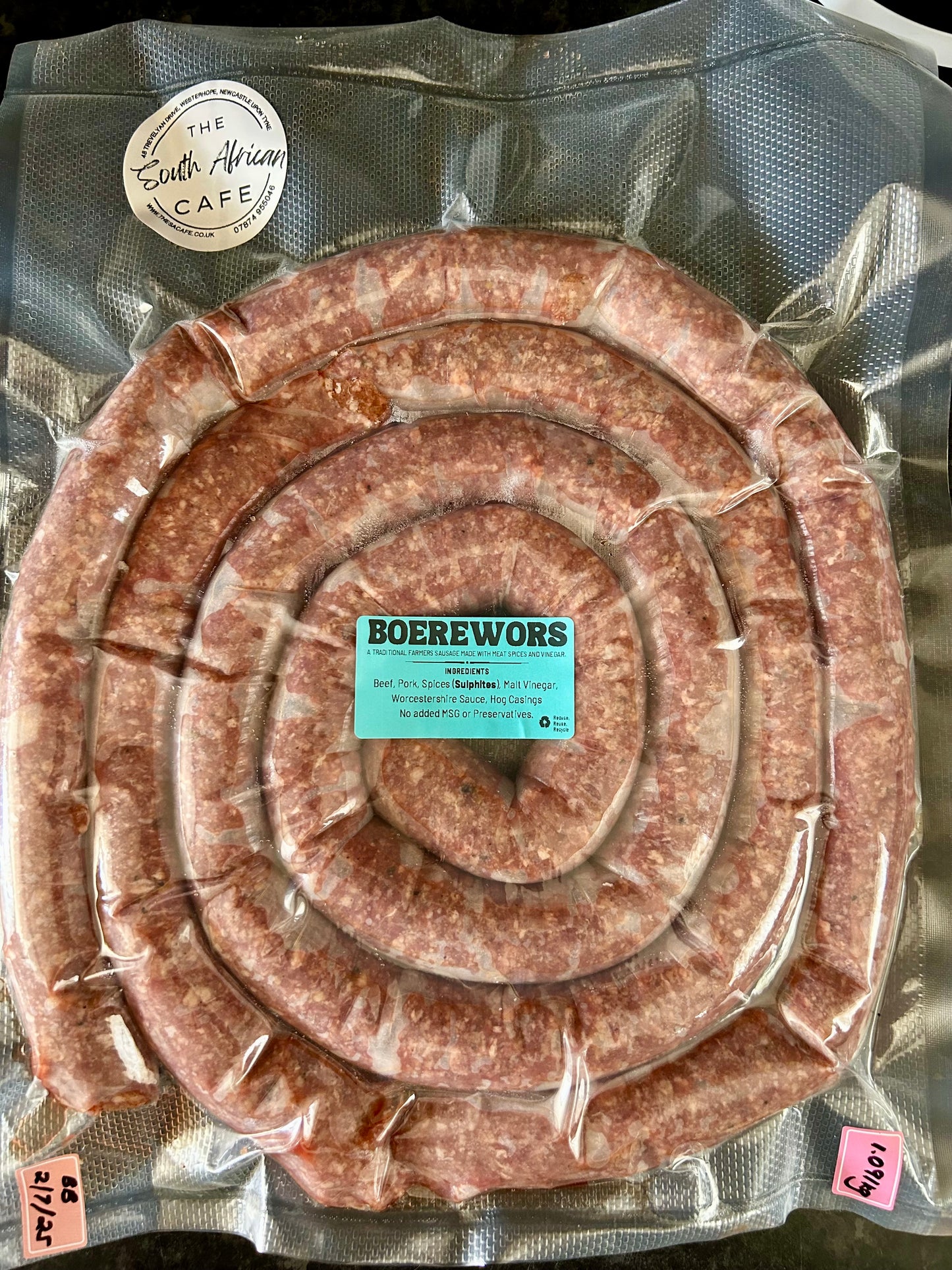 Frozen - Boerewors
