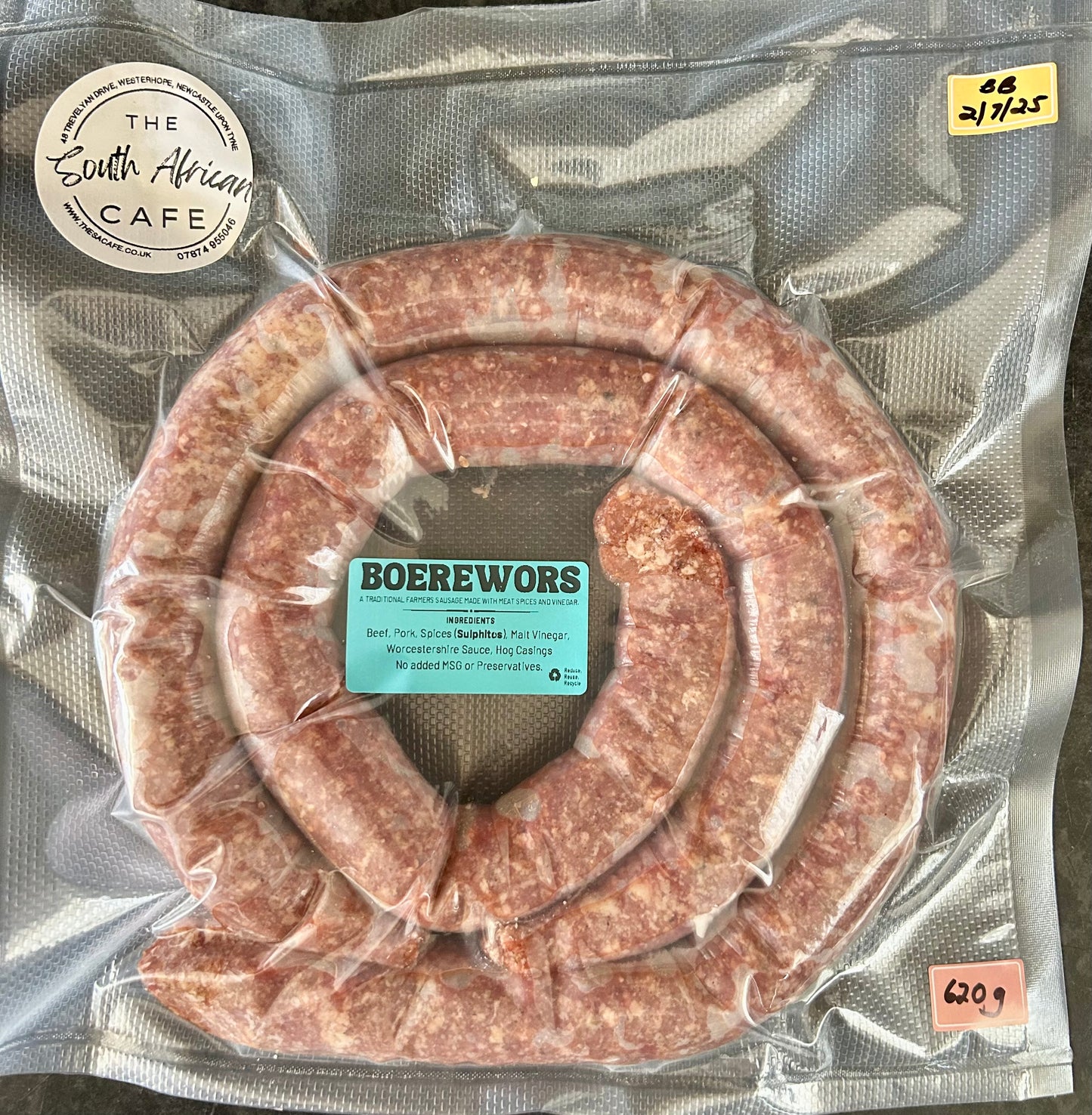 Frozen - Boerewors