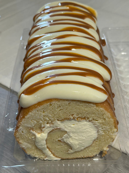 Bakery - Swiss Roll, Cream, Condensed milk and Caramel