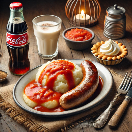 Meal - Boerewors, pap & sous