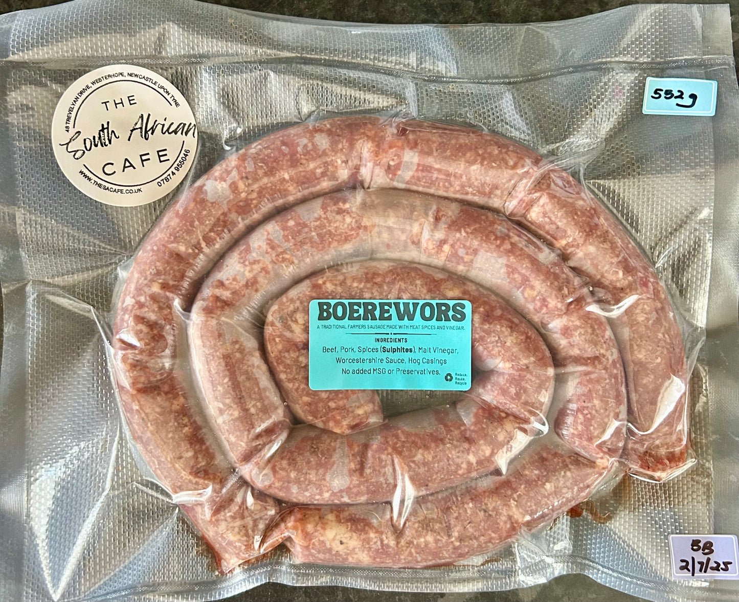 Frozen - Boerewors