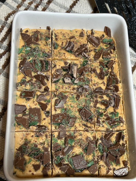 Peppermint Crisp Fudge (200g)