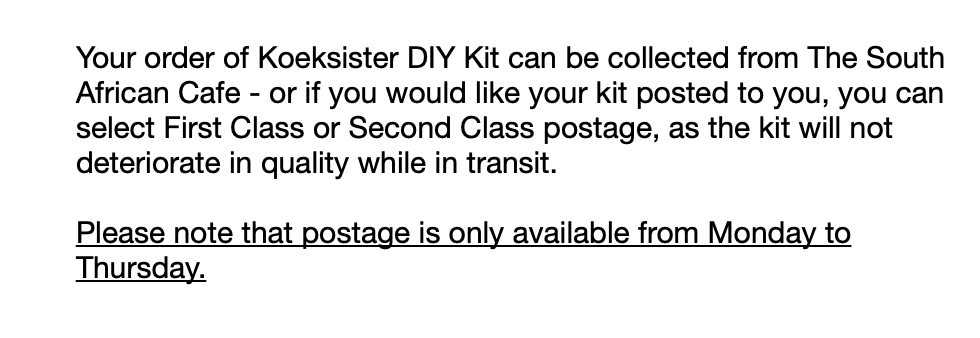 KIT - Koeksister DIY kit